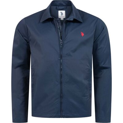 U.S. Polo Assn. Herren Jacke aus elastischer Baumwollmischung Blau L U.S. Polo Assn. Herren Jacke aus elastischer Baumwollmischung Blau L