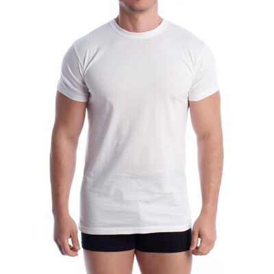 Q En Herren Kurzarm Baumwollunterhemd Q1003 Weiß S Q En Herren Kurzarm Baumwollunterhemd Q1003 Weiß S