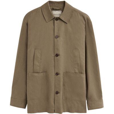 Cotolino-Jacke Wayne khaki mit Polo Club Logo Khaki S Cotolino-Jacke Wayne khaki mit Polo Club Logo Khaki S