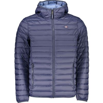 NORWAY 1963 Norwegen 1963 Blaue Polyamid Herrenjacke Blau L NORWAY 1963 Norwegen 1963 Blaue Polyamid Herrenjacke Blau L
