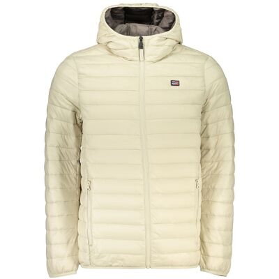 NORWAY 1963 Norwegen 1963 Beigefarbene Polyamid-Herrenjacke Beige M NORWAY 1963 Norwegen 1963 Beigefarbene Polyamid-Herrenjacke Beige M