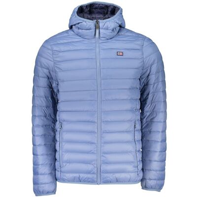 NORWAY 1963 Norwegen 1963 Blaue Polyamid Herrenjacke Blau L NORWAY 1963 Norwegen 1963 Blaue Polyamid Herrenjacke Blau L