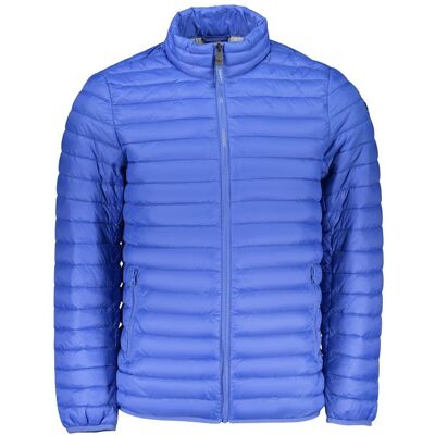 NORWAY 1963 Norwegen 1963 Blaue Polyamid Herrenjacke Blau L NORWAY 1963 Norwegen 1963 Blaue Polyamid Herrenjacke Blau L
