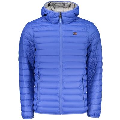NORWAY 1963 Norwegen 1963 Blaue Polyamid Herrenjacke Blau S NORWAY 1963 Norwegen 1963 Blaue Polyamid Herrenjacke Blau S