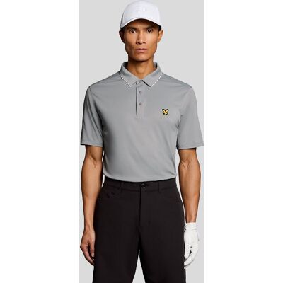 Lyle & Scott Polohemd mit kontrastierendem Kragen Grau XS Lyle & Scott Polohemd mit kontrastierendem Kragen Grau XS