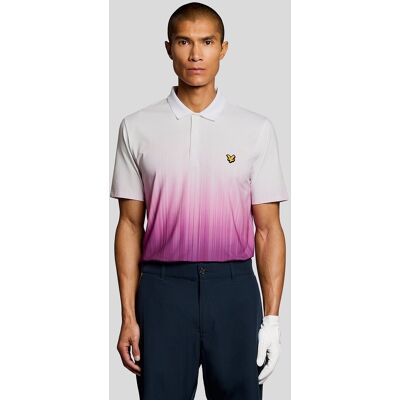 Lyle & Scott Gradient Poloshirt Lila 2XL Lyle & Scott Gradient Poloshirt Lila 2XL