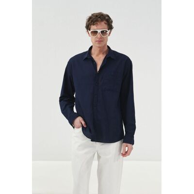 Giesto Regulär Fit Button-Down Hemd Marine M Giesto Regulär Fit Button-Down Hemd Marine M