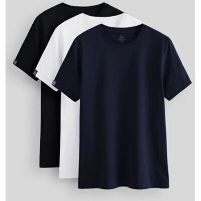 Tommy Life Komfort Fit Rundhalsausschnitt T-Shirt Blau 2XL Tommy Life Komfort Fit Rundhalsausschnitt T-Shirt Blau 2XL
