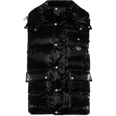 Philipp Plein Daunenweste Schwarz XL Philipp Plein Daunenweste Schwarz XL