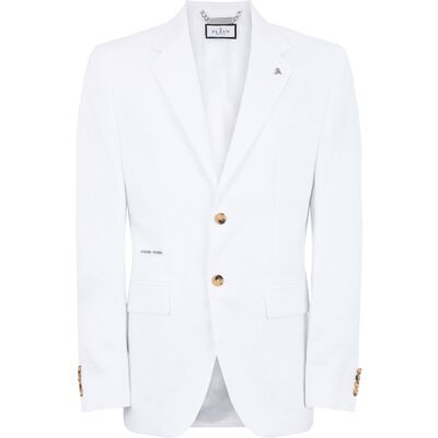 Philipp Plein Linen Blazer Gigolo Fit Creme 52 (Brust) Philipp Plein Linen Blazer Gigolo Fit Creme 52 (Brust)