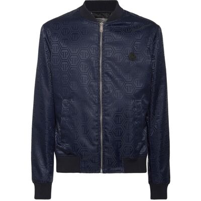 Philipp Plein Bomber Monogram Dunkelblau 50 (Brust) Philipp Plein Bomber Monogram Dunkelblau 50 (Brust)