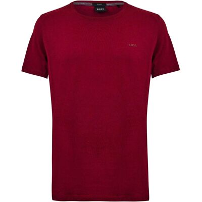 Boss - "Tessler 33" T-Shirt für Herren, Regulär (Dunkelrot) Rot S Boss - "Tessler 33" T-Shirt für Herren, Regulär (Dunkelrot) Rot S