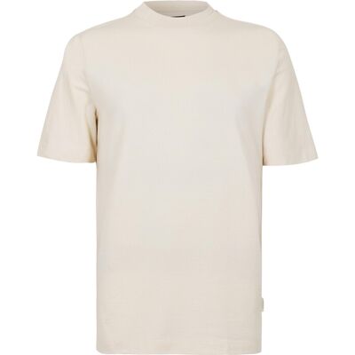 Boss - T-Shirt für Herren, Stehkragen (Weiß) Weiß S Boss - T-Shirt für Herren, Stehkragen (Weiß) Weiß S