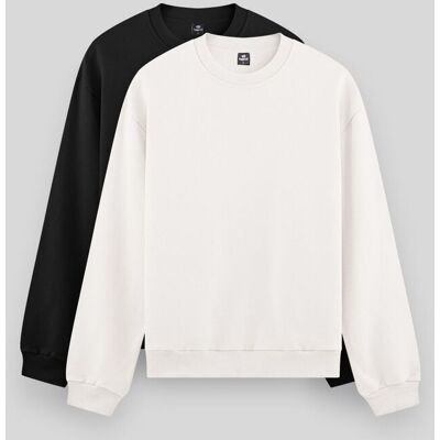 Tommy Life Herren Unifarben Rundhals-Sweatshirt Mehrfarben XL Tommy Life Herren Unifarben Rundhals-Sweatshirt Mehrfarben XL