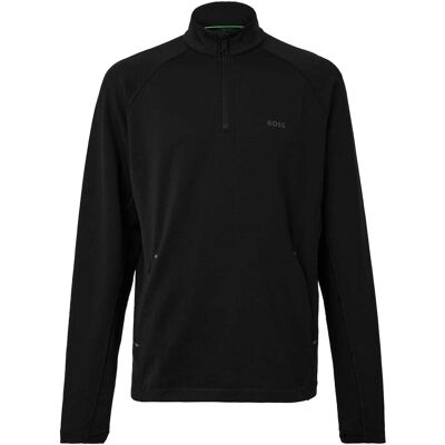 Boss - Sweatshirt für Herren, Training, Regulär (Schwarz) Schwarz L Boss - Sweatshirt für Herren, Training, Regulär (Schwarz) Schwarz L
