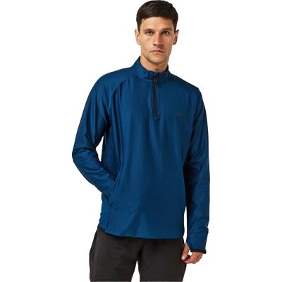 Boss - Sweatshirt für Herren, Aktiv, Regulär, Raglanärmel (Blau) Blau S Boss - Sweatshirt für Herren, Aktiv, Regulär, Raglanärmel (Blau) Blau S