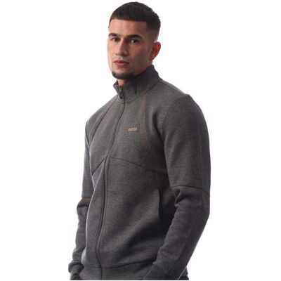 Boss - Sweatshirt für Herren, Regulär (Mittelgrau) Grau S Boss - Sweatshirt für Herren, Regulär (Mittelgrau) Grau S