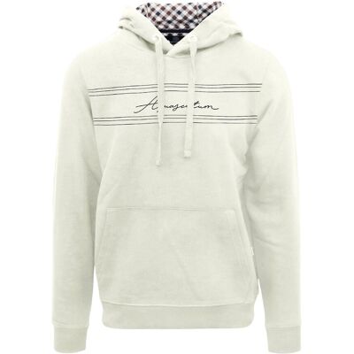 Aquascutum - Kapuzenpullover für Herren, Regulär (Butterfarben) Gelb M Aquascutum - Kapuzenpullover für Herren, Regulär (Butterfarben) Gelb M