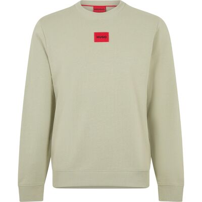 Hugo - "Diragol" Sweatshirt für Herren, Rundhalsausschnitt (Khakigrün) Khaki S Hugo - "Diragol" Sweatshirt für Herren, Rundhalsausschnitt (Khakigrün) Khaki S