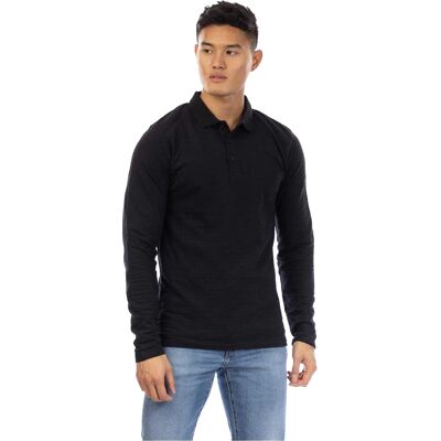 Peter Werth - "Albery" Poloshirt für Herren (Schwarz) Schwarz L Peter Werth - "Albery" Poloshirt für Herren (Schwarz) Schwarz L