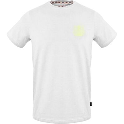 Aquascutum - T-Shirt für Herren, Rundhalsausschnitt, Jersey (Weiß) Weiß S Aquascutum - T-Shirt für Herren, Rundhalsausschnitt, Jersey (Weiß) Weiß S