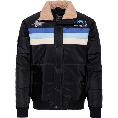 King Kerosin Herren Winterjacke Motor Traveller Grau S King Kerosin Herren Winterjacke Motor Traveller Grau S