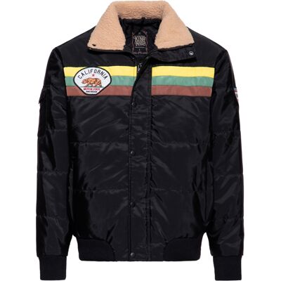 King Kerosin Herren Winterjacke California Schwarz XL King Kerosin Herren Winterjacke California Schwarz XL