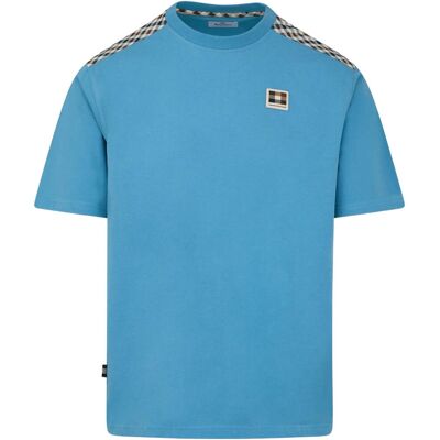 Aquascutum Active Insert Lamina Avio Blue T-shirt Blau XL Aquascutum Active Insert Lamina Avio Blue T-shirt Blau XL