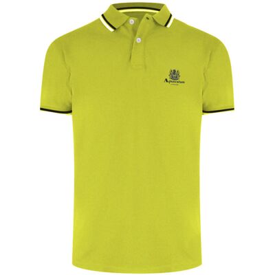 Aquascutum Active Cotton Polo Gelb Gelb 2XL Aquascutum Active Cotton Polo Gelb Gelb 2XL