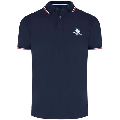 Aquascutum Active Cotton Polo Marineblau Marine 2XL Aquascutum Active Cotton Polo Marineblau Marine 2XL