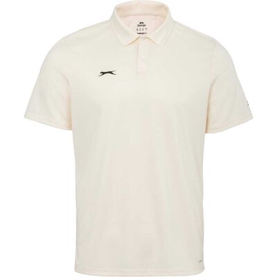 Slazenger - Poloshirt für Herren, Kricket, 3/4 Ärmel (Cremefarbe) Creme XS Slazenger - Poloshirt für Herren, Kricket, 3/4 Ärmel (Cremefarbe) Creme XS