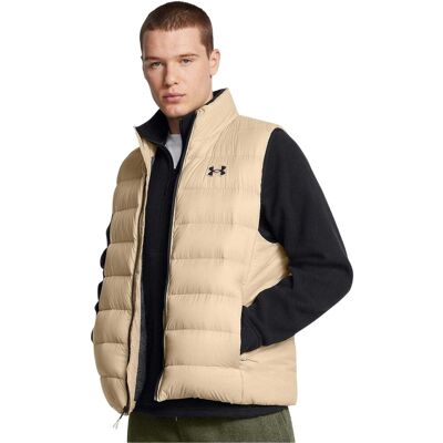 Under Armour - "Legend" Weste für Herren, Daunen-gefüllt (Braun) Braun L Under Armour - "Legend" Weste für Herren, Daunen-gefüllt (Braun) Braun L