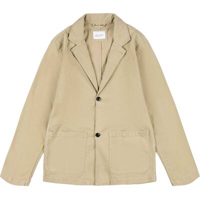 Albam - "Fairfax" Blazer für Herren (Braungrau) Taupe M Albam - "Fairfax" Blazer für Herren (Braungrau) Taupe M