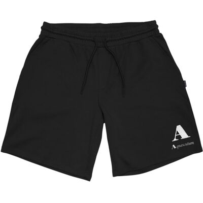 Aquascutum - Sweat-Shorts für Herren (Schwarz) Schwarz M Aquascutum - Sweat-Shorts für Herren (Schwarz) Schwarz M