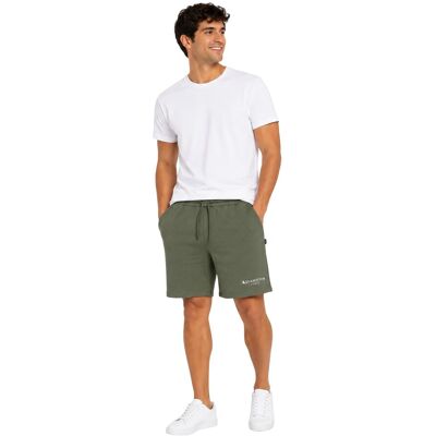 Aquascutum - Sweat-Shorts für Herren (Militärgrün) Grün S Aquascutum - Sweat-Shorts für Herren (Militärgrün) Grün S