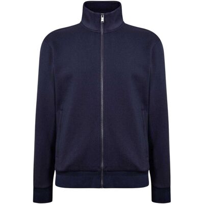 Boss - Hoodie mit durchgehendem Reißverschluss für Herren, Leger (Dunkelblau) Blau M Boss - Hoodie mit durchgehendem Reißverschluss für Herren, Leger (Dunkelblau) Blau M