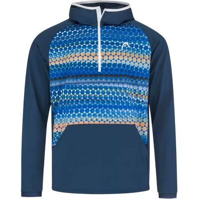 Head - Sweatshirt für Herren, Regulär, Raglanärmel (Blau) Blau XL Head - Sweatshirt für Herren, Regulär, Raglanärmel (Blau) Blau XL