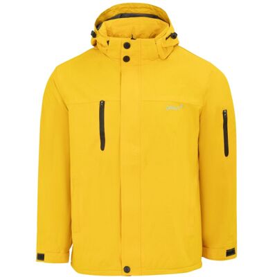 Gelert - Parka für Herren, mit Kapuze, Regulär (Gelb) Gelb S Gelert - Parka für Herren, mit Kapuze, Regulär (Gelb) Gelb S