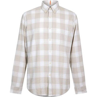 Boss - "Rickert" Hemd für Herren (Hellbeige) Beige 2XL Boss - "Rickert" Hemd für Herren (Hellbeige) Beige 2XL