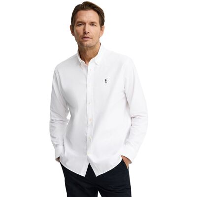 Polo Club Oxford-Hemd weiß im Regular Fit mit Rigby Go Logo Weiß L Polo Club Oxford-Hemd weiß im Regular Fit mit Rigby Go Logo Weiß L