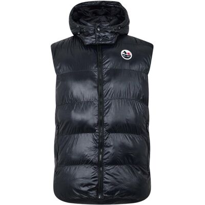 Born Rich - Weste für Herren, Abnehmbar, Leicht (Schwarz) Schwarz L Born Rich - Weste für Herren, Abnehmbar, Leicht (Schwarz) Schwarz L
