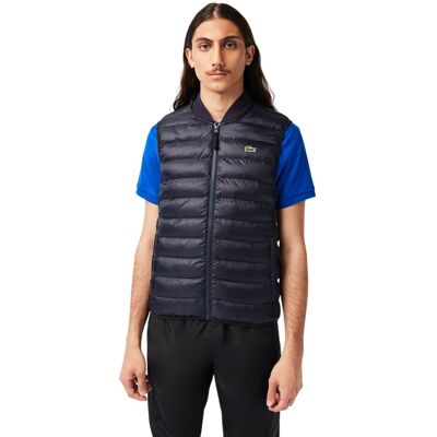 Lacoste - Weste für Herren, Logo (Abgrund Blau) Blau XS Lacoste - Weste für Herren, Logo (Abgrund Blau) Blau XS