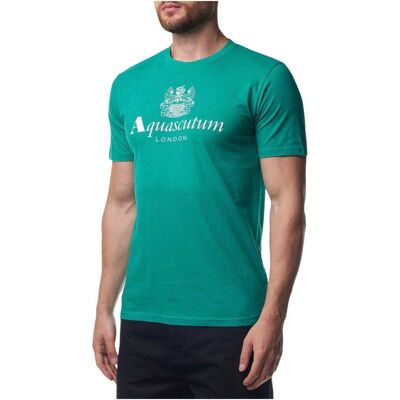 Aquascutum - "Bordeaux" T-Shirt für Herren (Leuchtend-Grün) Grün XS Aquascutum - "Bordeaux" T-Shirt für Herren (Leuchtend-Grün) Grün XS