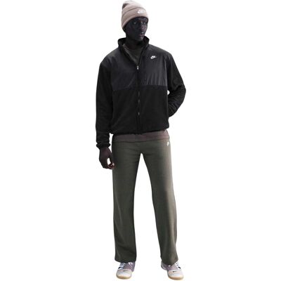 Nike - Jacke für Herren, Durchgehender Reißverschluss, Regulär (Schwarz/Weiß) Schwarz XS Nike - Jacke für Herren, Durchgehender Reißverschluss, Regulär (Schwarz/Weiß) Schwarz XS