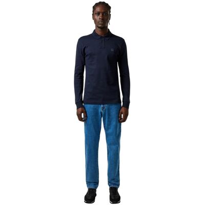 Boss - "Passerby" Poloshirt für Herren, Langärmlig (Marine) Marine M Boss - "Passerby" Poloshirt für Herren, Langärmlig (Marine) Marine M