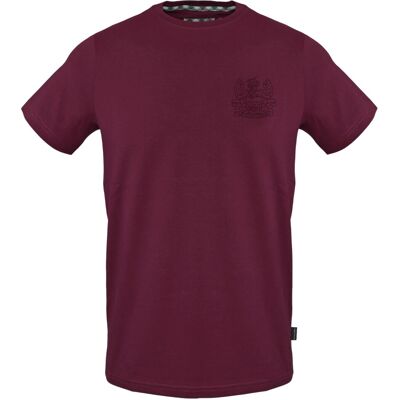 Aquascutum - T-Shirt für Herren, Schmal (Rot) Rot M Aquascutum - T-Shirt für Herren, Schmal (Rot) Rot M
