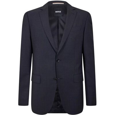 Boss - Blazer für Herren, Einreihig (Dunkelgrau) Grau L Boss - Blazer für Herren, Einreihig (Dunkelgrau) Grau L