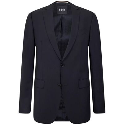 Boss - Blazer für Herren, Einreihig (Schwarz) Schwarz L Boss - Blazer für Herren, Einreihig (Schwarz) Schwarz L
