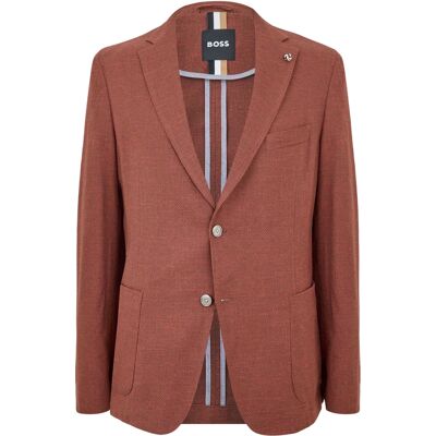 Boss - "Hanry" Blazer für Herren, Hals Kerbe (Rot) Rot 36 Zoll Boss - "Hanry" Blazer für Herren, Hals Kerbe (Rot) Rot 36 Zoll