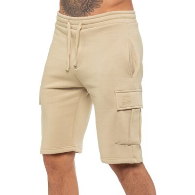 Enzo Herren Cargo Shorts - Stein Stein M Enzo Herren Cargo Shorts - Stein Stein M